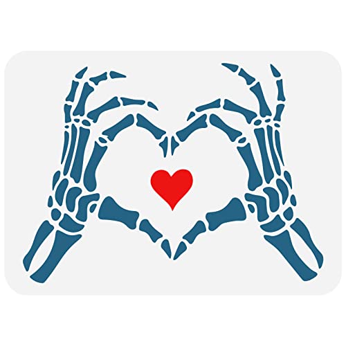 Heart Skeleton Hand