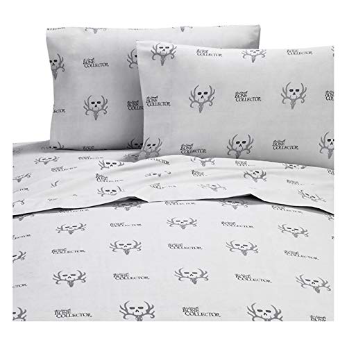 Premium Black Bone Collector Queen Size Sheet Set - Soft & Breathable Bedding for Ultimate Comfort - Perfect for Gothic, Halloween, or Dark-Themed Bedrooms