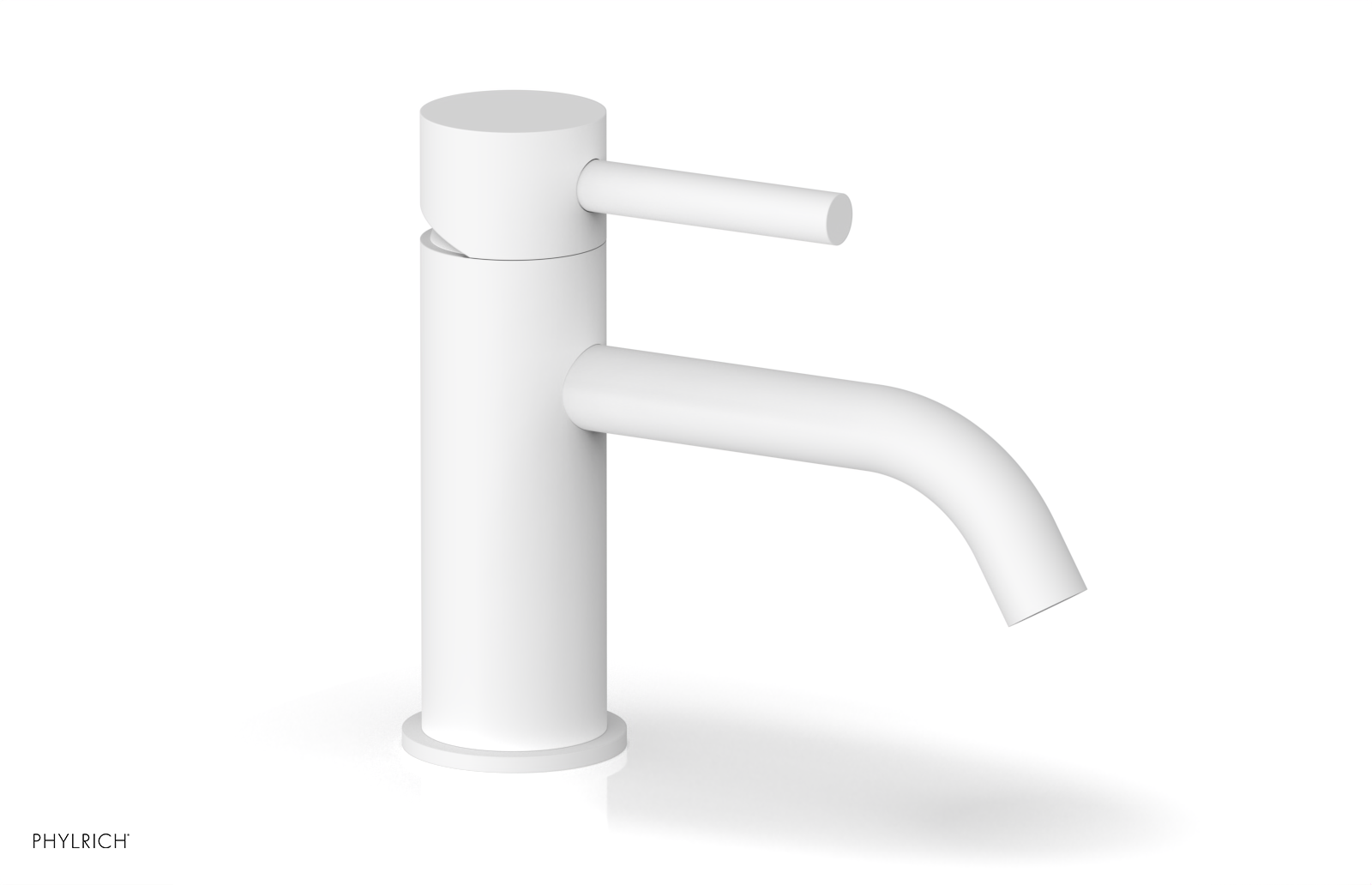 BASIC II Single Hole Bathroom Faucet with Lever Handle - Chrome Finish for Modern Sink Vanity - Perfect for Home, Hotel & Commercial Use
