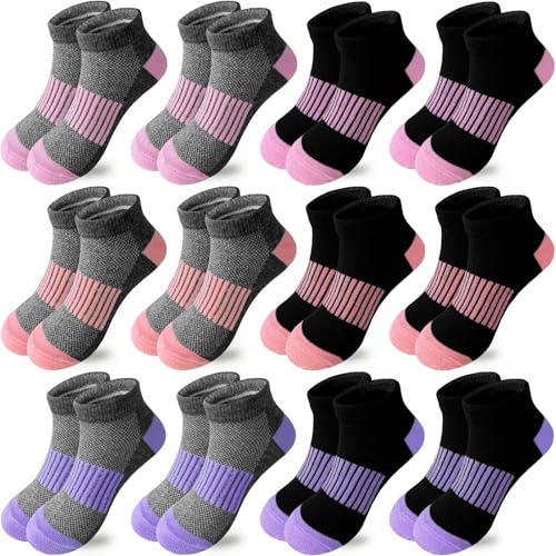 6 Pairs Black(3colors) + 6 Pairs Grey(3colors)