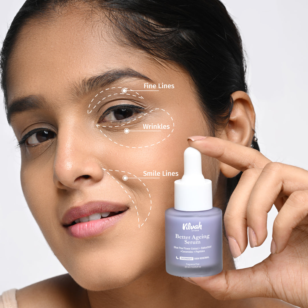 Better Ageing Kit - Anti-Aging Skincare Set for Women & Men | Reduce Wrinkles & Fine Lines | Daily Face Care Routine for Youthful Glow
