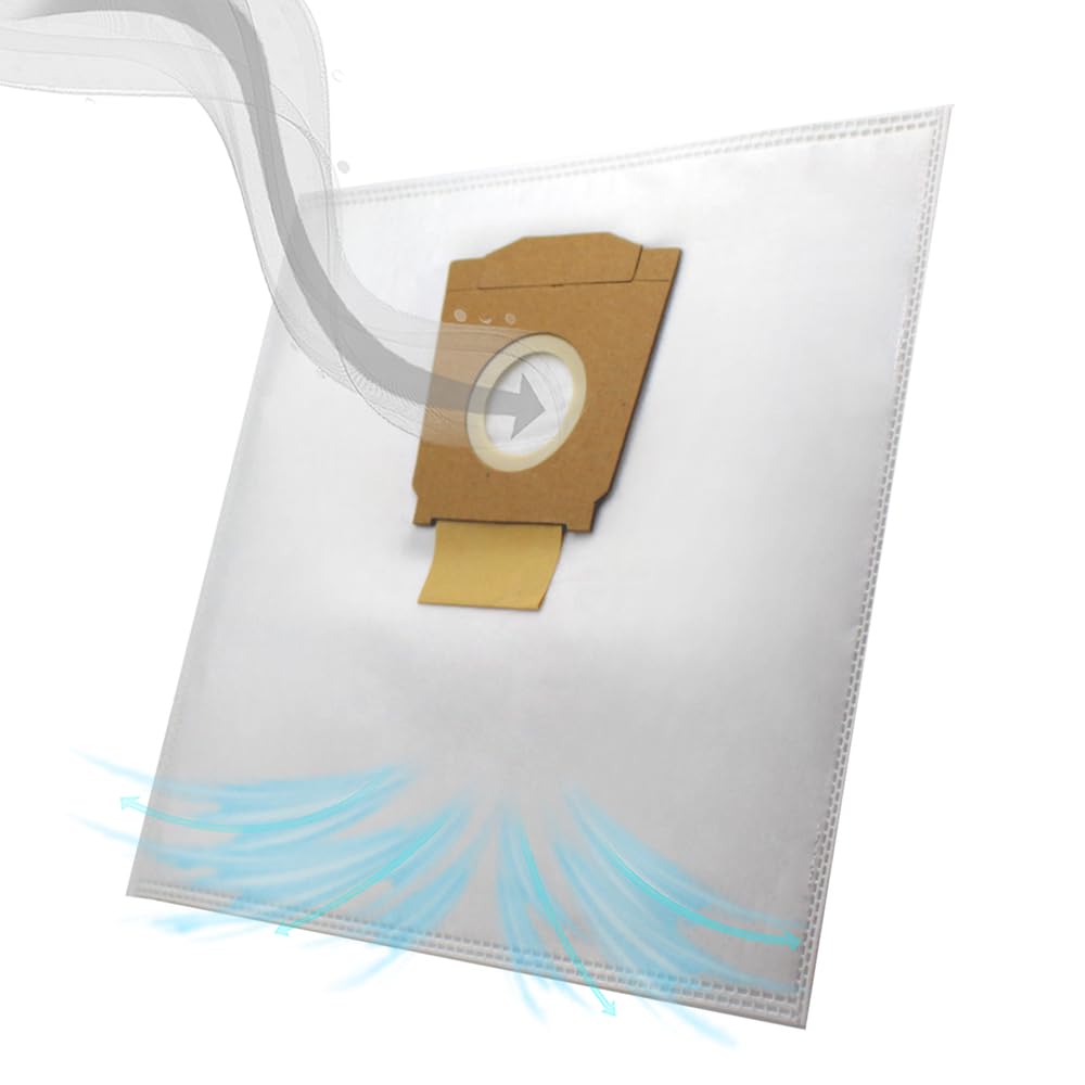 40x Vacuum Cleaner Bags for Privileg VS91149/BS9 - Compatible Replacement Dust Bags for Efficient Cleaning - Perfect for Home, Office, and Pet Hair Removal