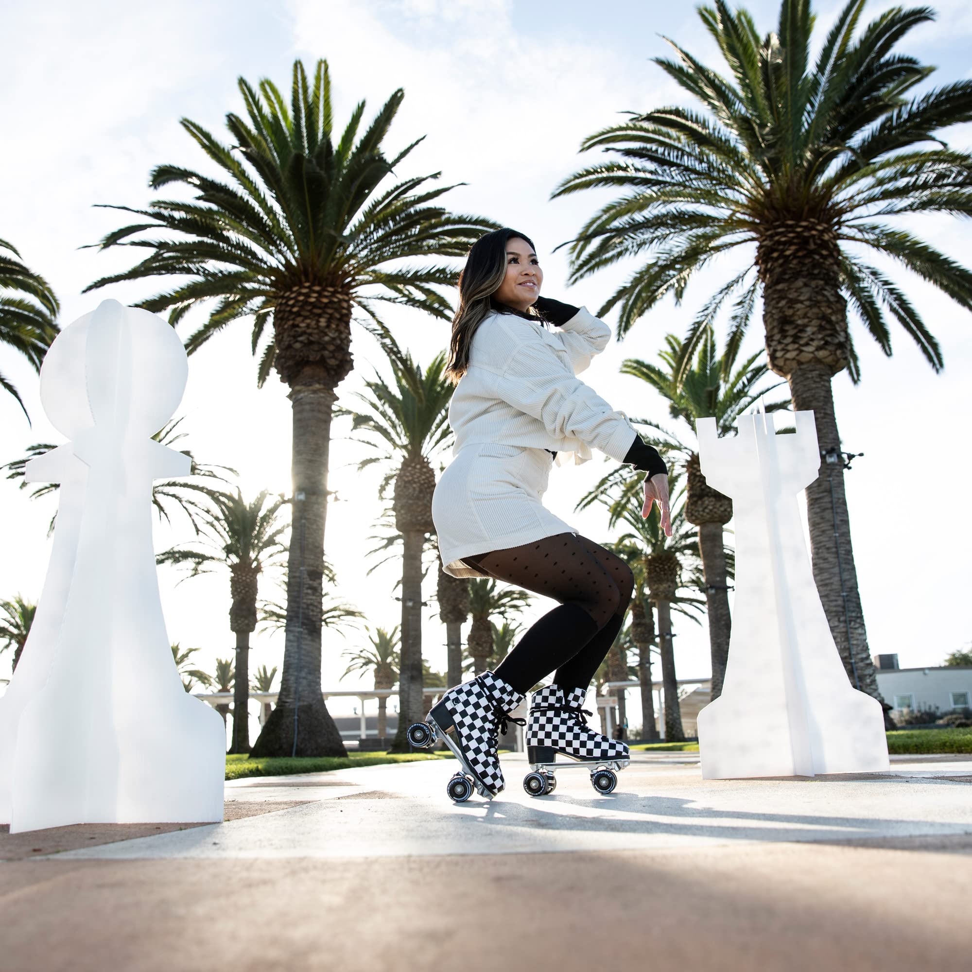C7 Skates for Girls & Adults - Cute Roller Skates for Outdoor Fun