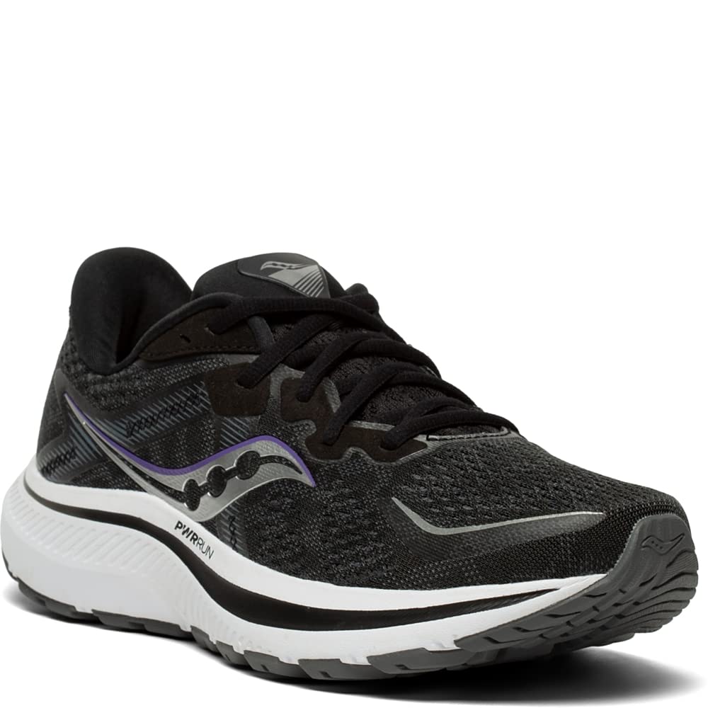 Saucony Women's Omni 20 Running Shoes - Lightweight Stability Sneakers for Road & Trail Running - Perfect for Jogging, Gym Workouts & Daily Walking