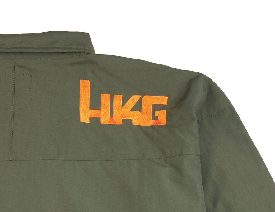 8FIVE2 Koch Jacket - Waterproof Outdoor Windbreaker for Hiking & Camping - Olive Green Men's Lightweight Jacket - Perfect for Adventure Travel & Daily Wear