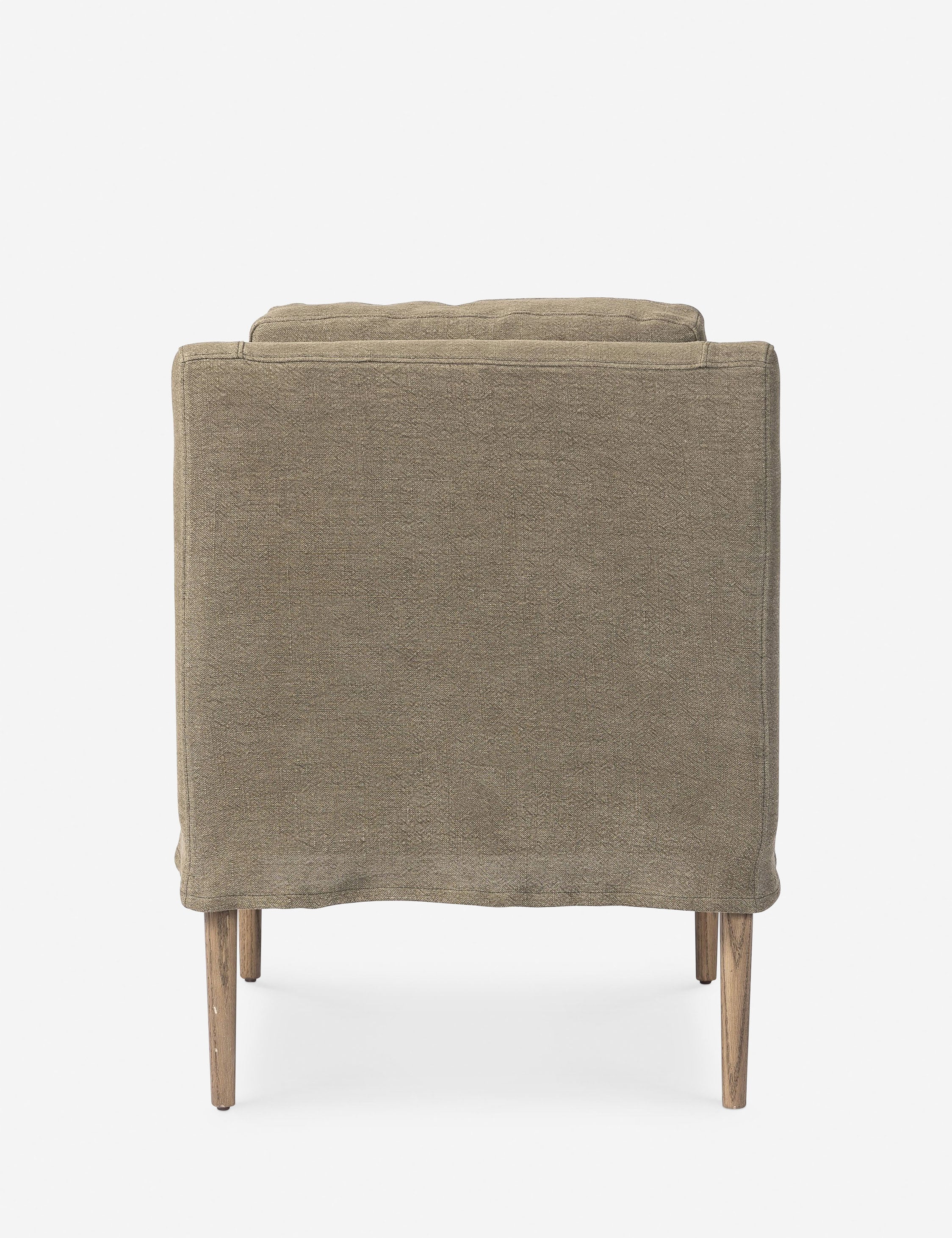 Aurelia Dining Chair by Amber Lewis x Four Hands - Modern Wooden Dining Chair for Kitchen, Dining Room & Home Decor - Perfect for Farmhouse, Rustic & Contemporary Interiors