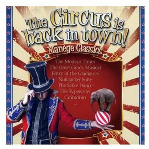 Circus Is Back in Town - Vintage Circus Themed Decor for Home & Party | Perfect for Halloween, Birthday, and Themed Events