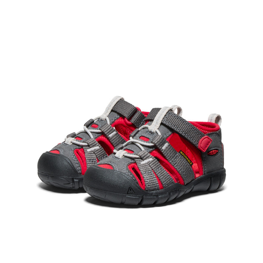 Toddlers' Seacamp II CNX Sneakers | Magnet/Red Carpet Colors | Comfortable Kids Shoes for Playground, School & Outdoor Activities