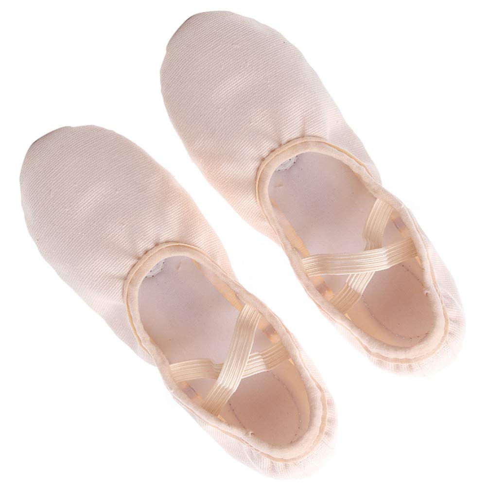 1 Pair Women's Soft Sole Ballet Slippers - Comfortable House Shoes for Women & Girls, Non-Slip Yoga Socks with Elastic Opening - Perfect for Home, Dance Practice, Yoga & Relaxation