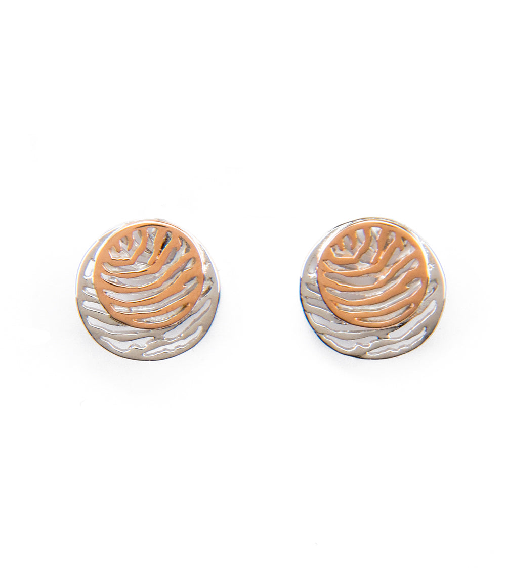 Tide Pool Stud Earrings - Ocean Inspired Jewelry for Women | Perfect for Beach Vacations, Summer Outfits & Gift Giving