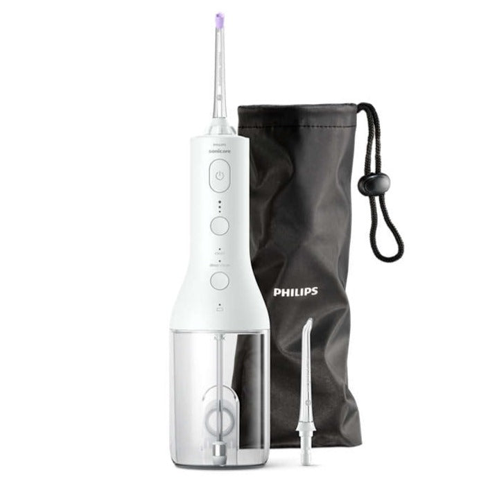 HX3826 Cordless Oral Irrigator - Water Flosser for Teeth Cleaning, Portable Dental Care for Travel & Home Use