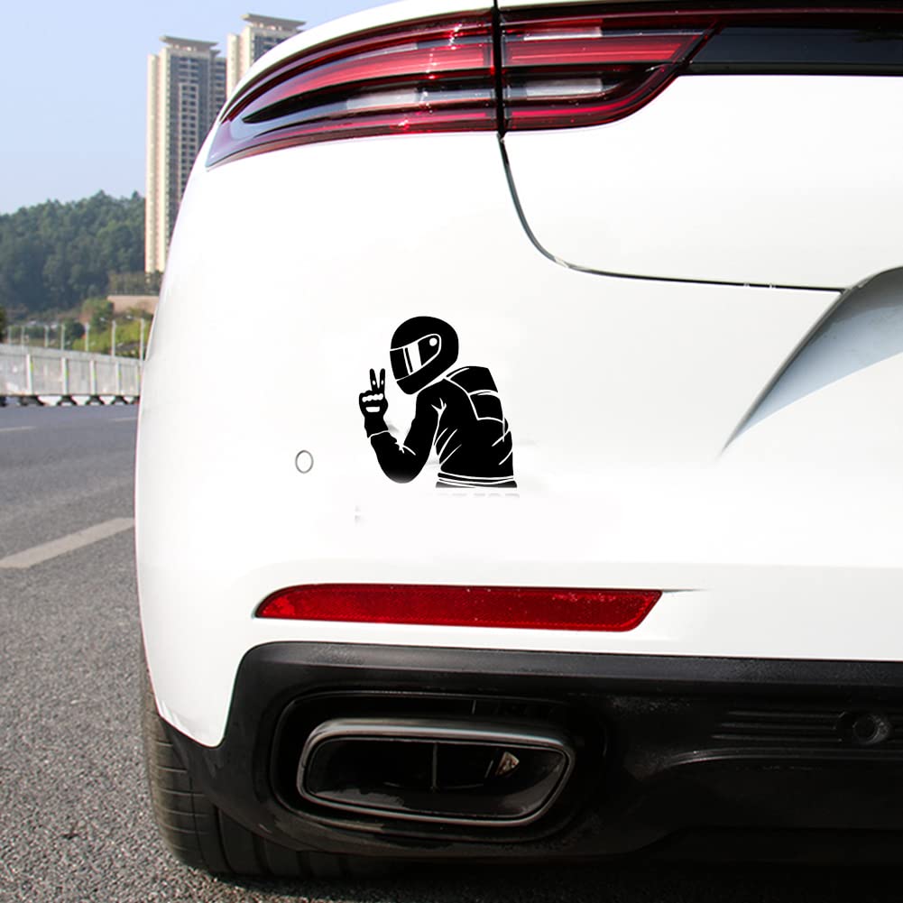 Zcargel Funny Car Sticker - Respect Vinyl Decal for Motorcycle, Truck, SUV & Van Windows - Durable Bumper Stickers for Vehicles - Perfect for Road Trips & Motorcycle Enthusiasts