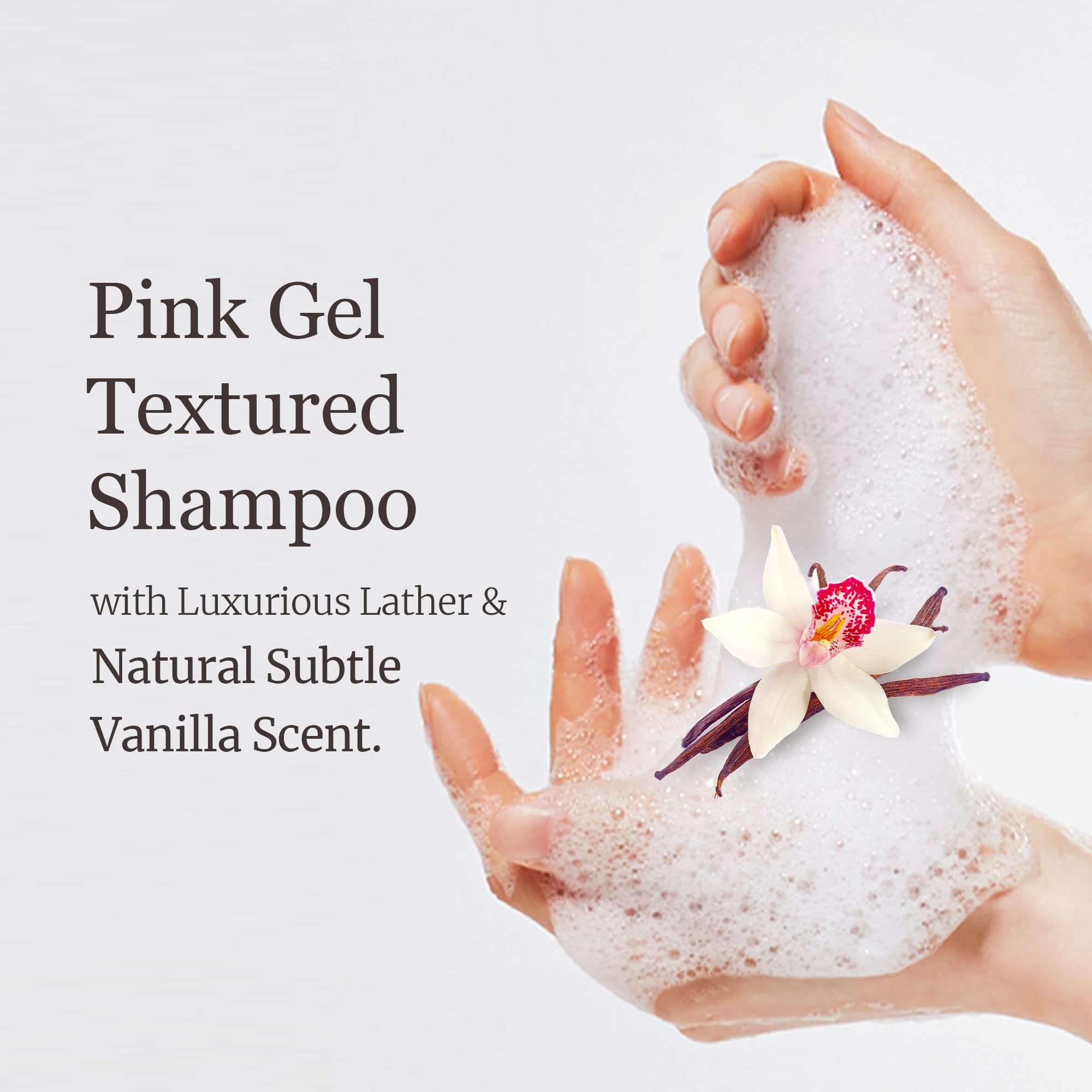 Hydrating Probiotic Shampoo with Cica for Sensitive Scalp - Vegan & Sulfate-Free Korean Hair Care for Smooth Shiny Hair at Home Spa