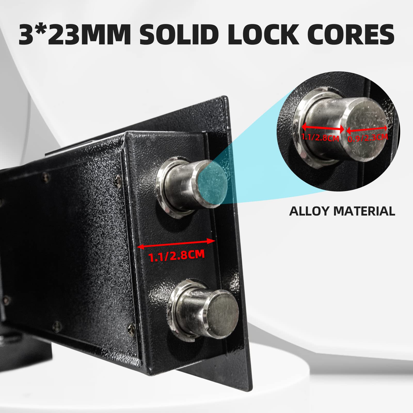 1.8 Cubic Foot Digital Security Safe with Keypad - Heavy Duty Business Safe & Lock Box for Money, Mail, Valuables | Front Load Drop Slot | Office, Retail, Home Use