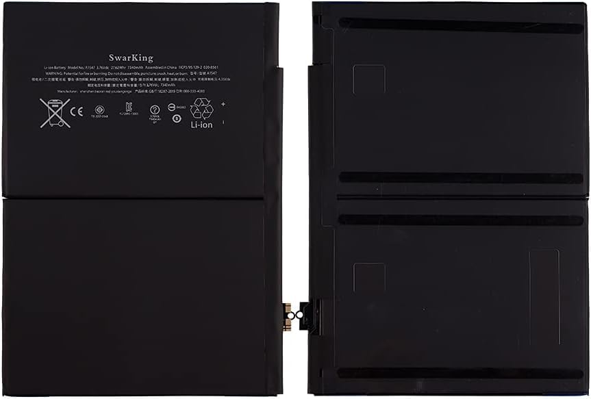 High-Capacity A1547 Replacement Battery for Apple iPad 6 / iPad Air 2 (WiFi Models A1547 A1566 A1567) - Includes Installation Tools - Perfect for Home, Office & Travel Use