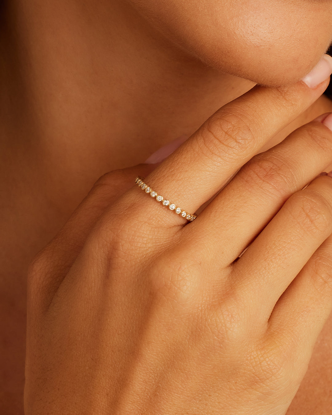 Classic Diamond Eternity Ring for Women - 14K White Gold Wedding Band with Round Cut Stones - Perfect for Anniversaries, Engagements & Special Occasions