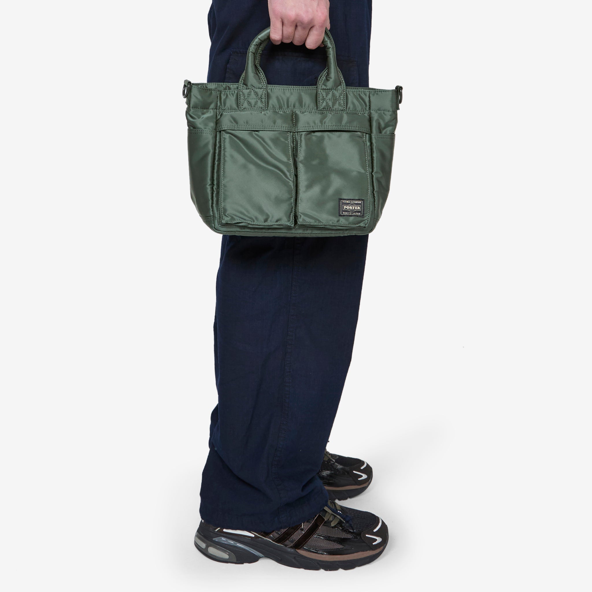 Premium Sage Green Tanker Tote Bag - Durable Canvas Shoulder Bag for Women | Perfect for Work, Travel & Shopping