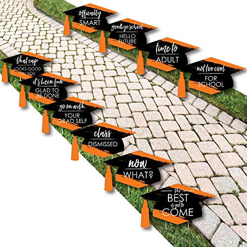 Orange Grad - Yard Sign