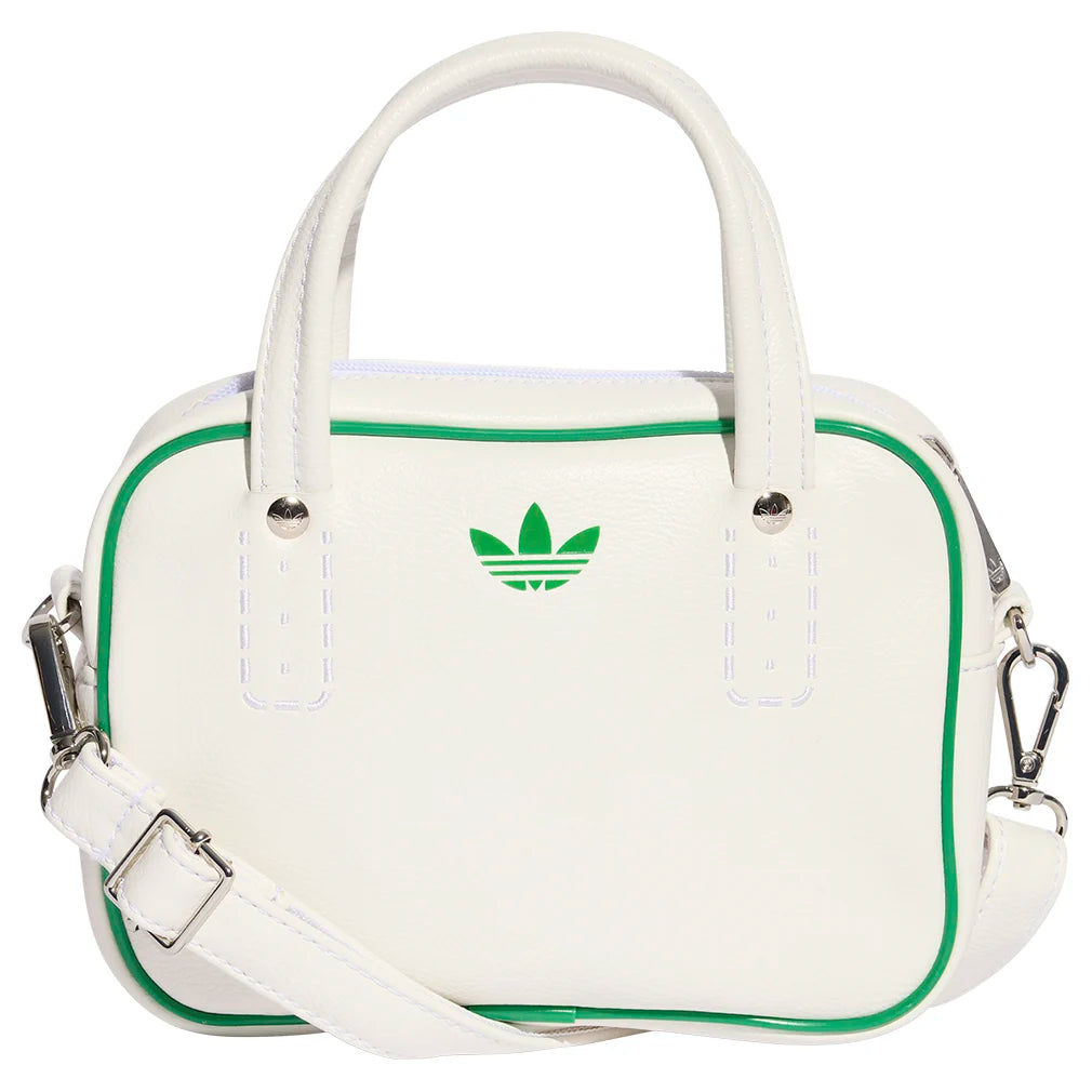 Adicolor Tennis Shoulder Bag for Women & Men - White Sports Duffel with Padded Straps - Perfect for Gym, Travel & Weekend Getaways