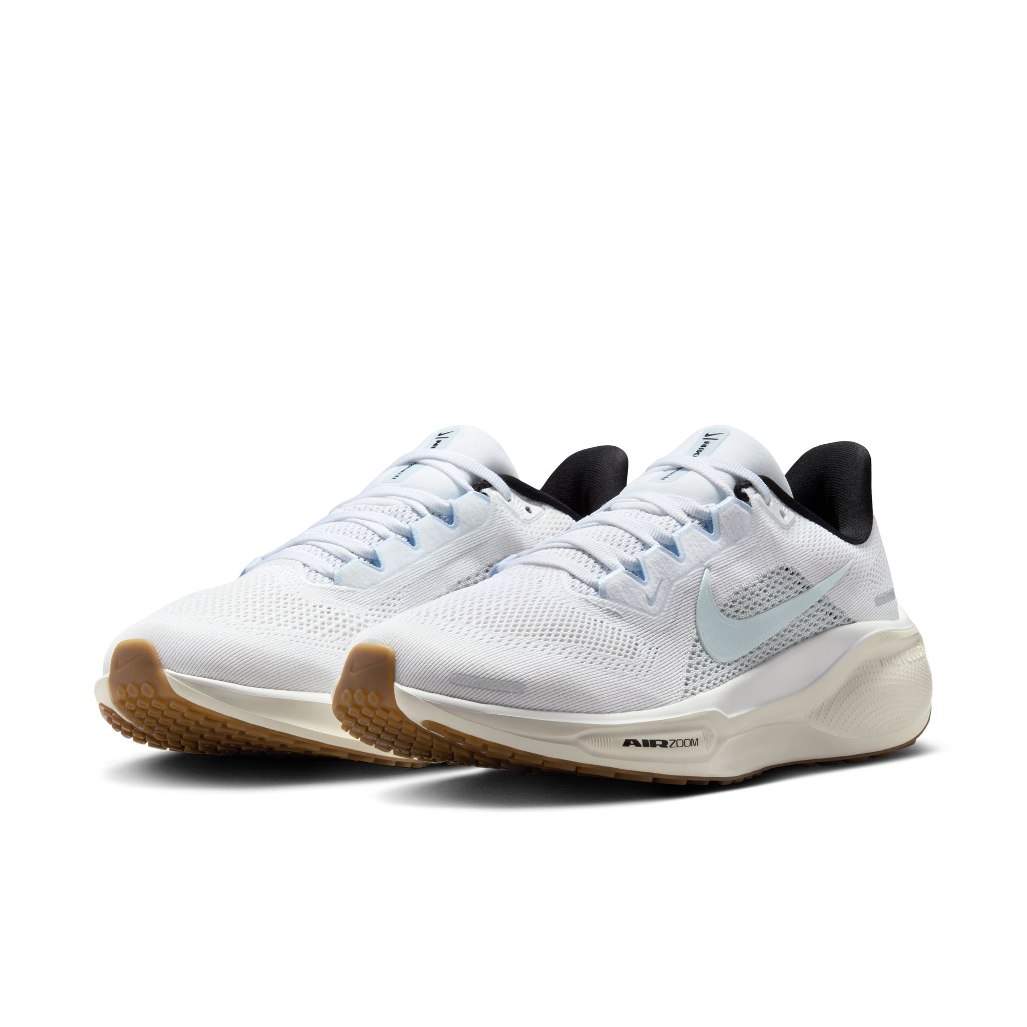 Nike Air Zoom Pegasus 41 Women's Running Shoes - White/Blue Tint Sail (B Width) | Lightweight Cushioned Sneakers for Jogging, Gym Workouts & Everyday Wear