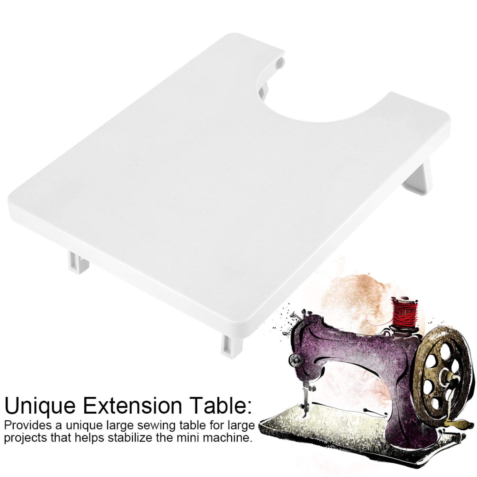 Portable Sewing Machine Table with Folding Legs - Sturdy Extension Table for Home Sewing & Crafting - Perfect for Quilting, DIY Projects & Small Space Sewing Rooms