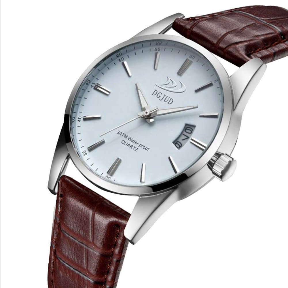 Men's Military Wrist Watch - Stainless Steel Quartz Sport Watch for Outdoor & Casual Wear