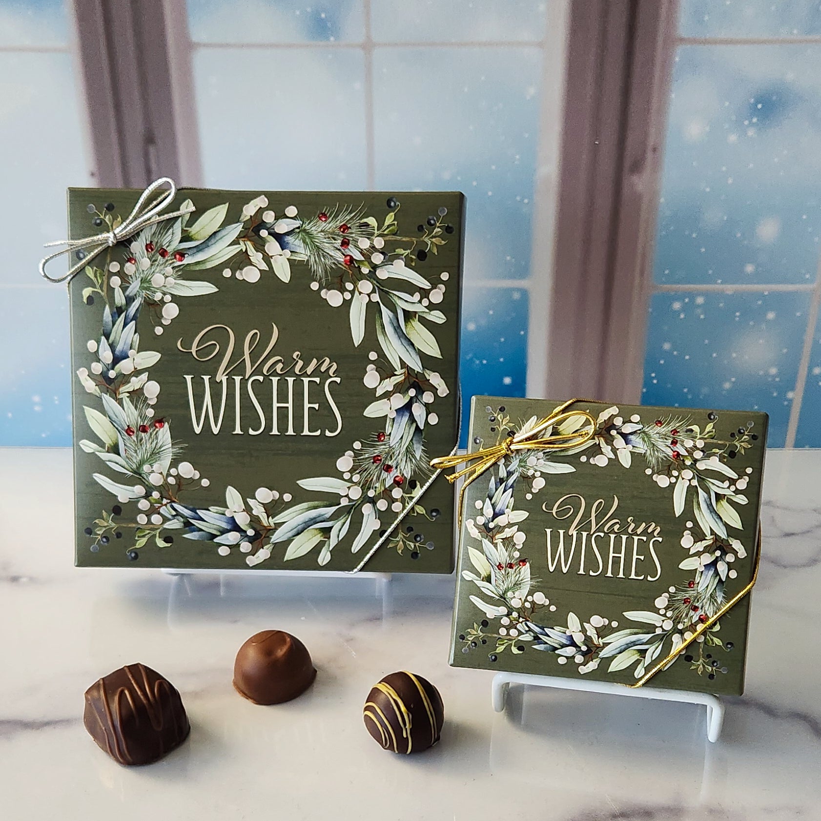 Warm Wishes Themed Gift Box with Premium Assortment - Perfect for Holidays, Birthdays & Special Occasions