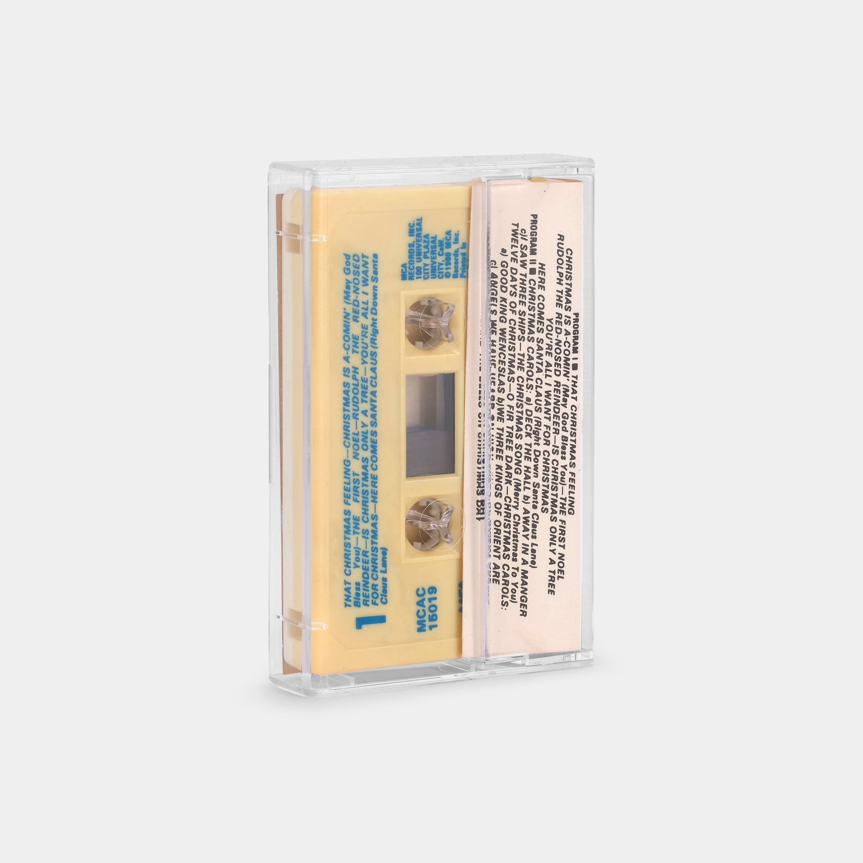 Bing Crosby That Christmas Feeling Cassette Tape - Vintage Holiday Music for Festive Gatherings & Cozy Winter Nights