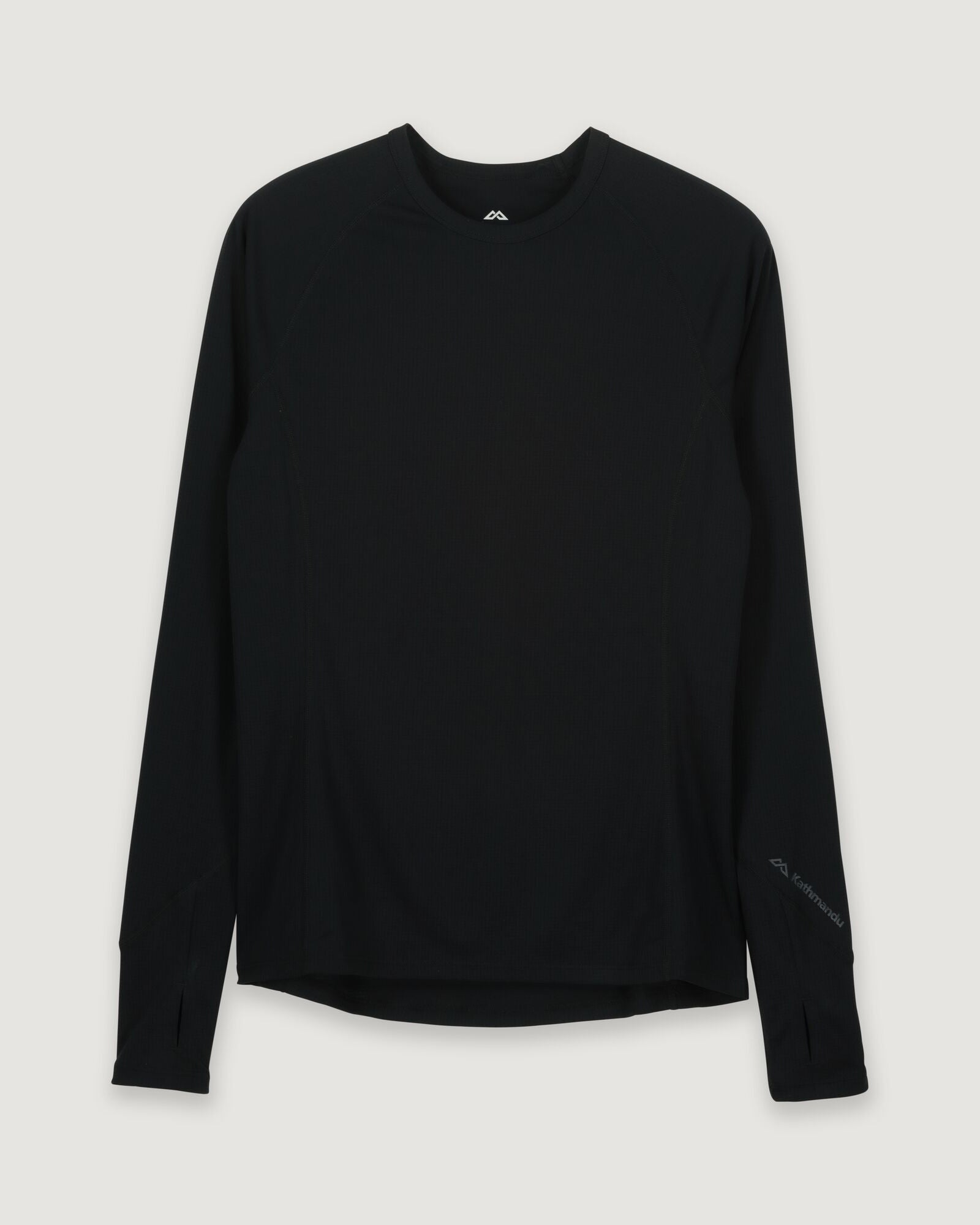 KMDAction Women's Long Sleeve T-Shirt - Soft Stretch Casual Blouse for Everyday Wear | Perfect for Work, Gym & Outfits (Black)