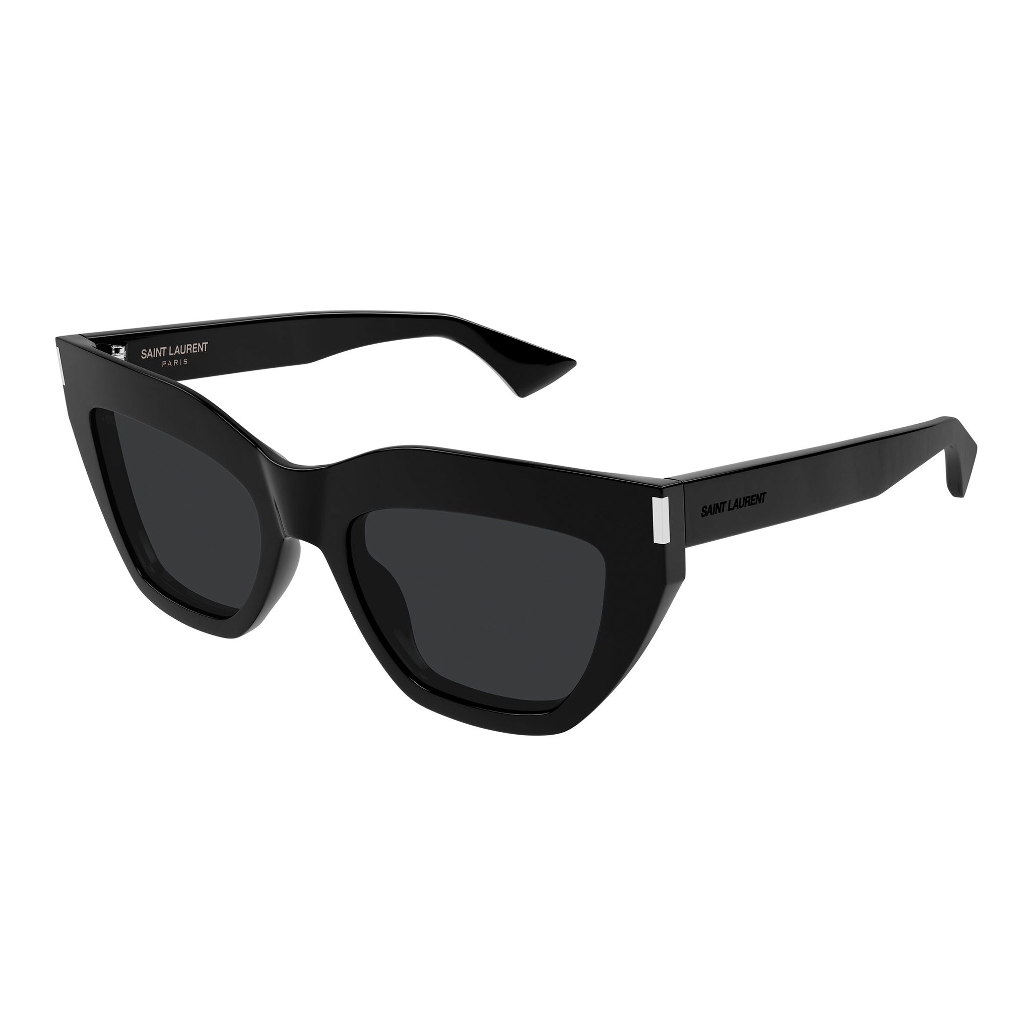 Saint Laurent SL 759 Sunglasses - Black Grey Silver Gradient Lenses for Women & Men | Luxury Fashion Shades for Beach, Driving & Outdoor Activities