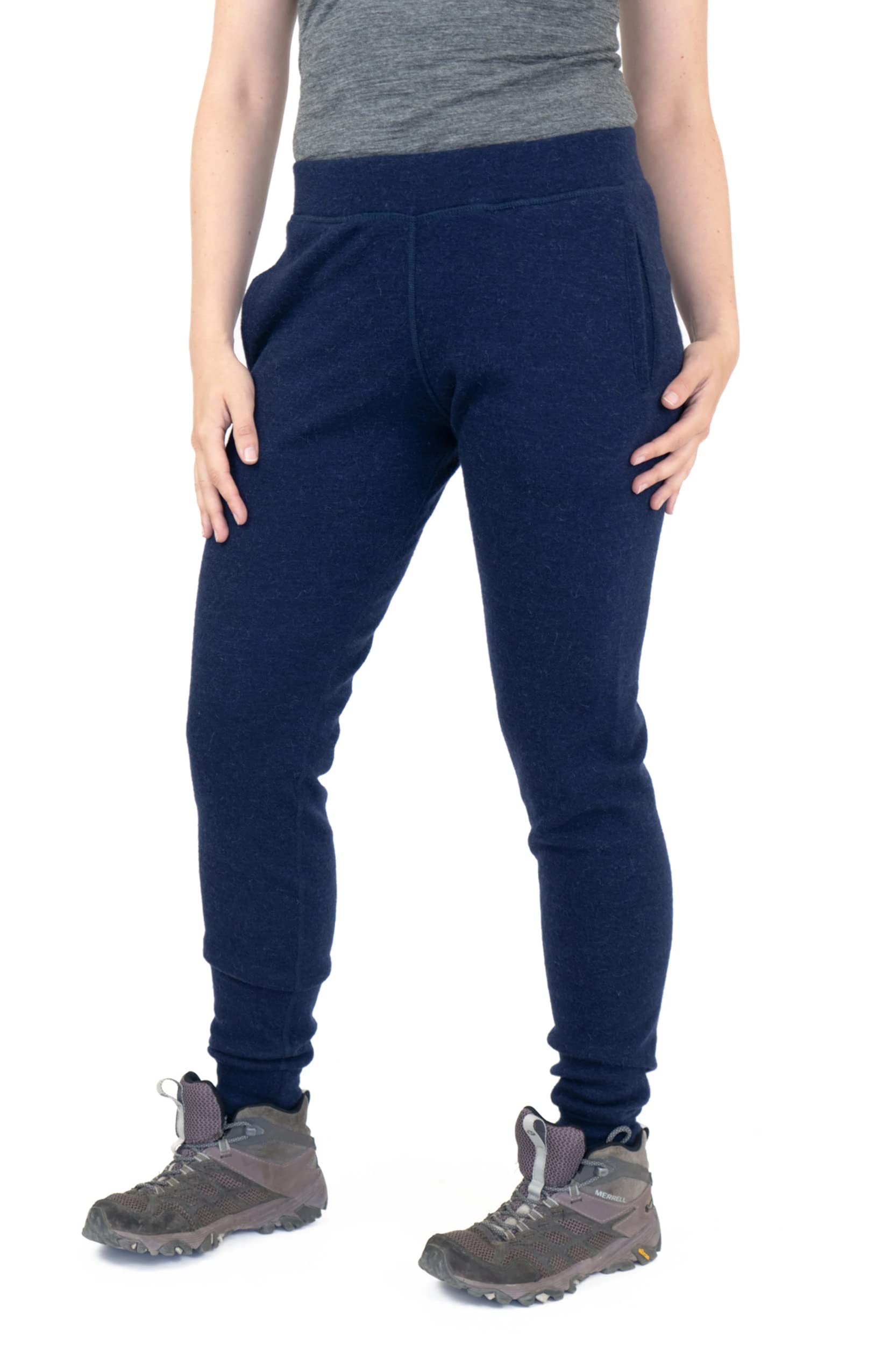 Premium Women's 230 Royal Alpaca Sweatpants - Ultra Lightweight, Soft & Warm Eco-Friendly Hiking Pants for Outdoor Adventures & Winter Travel