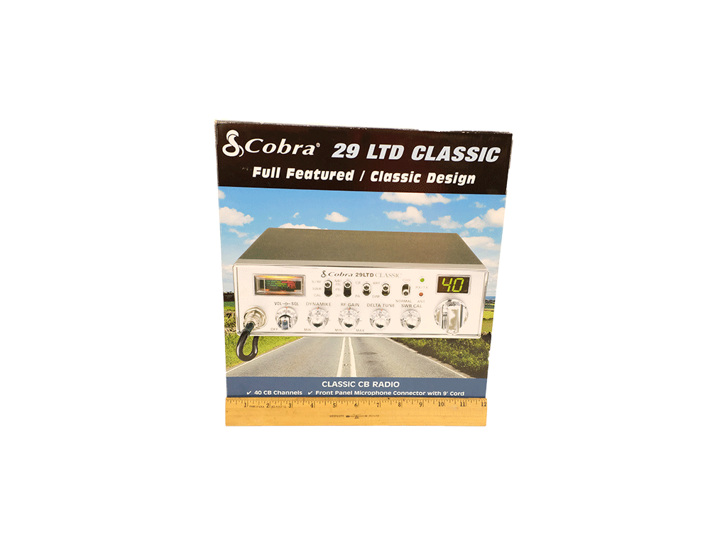Cobra 29 LTD Classic 40 Channel CB Radio - New in Box (NIB) Sealed in Plastic - Perfect for Truckers & Off-Road Adventures