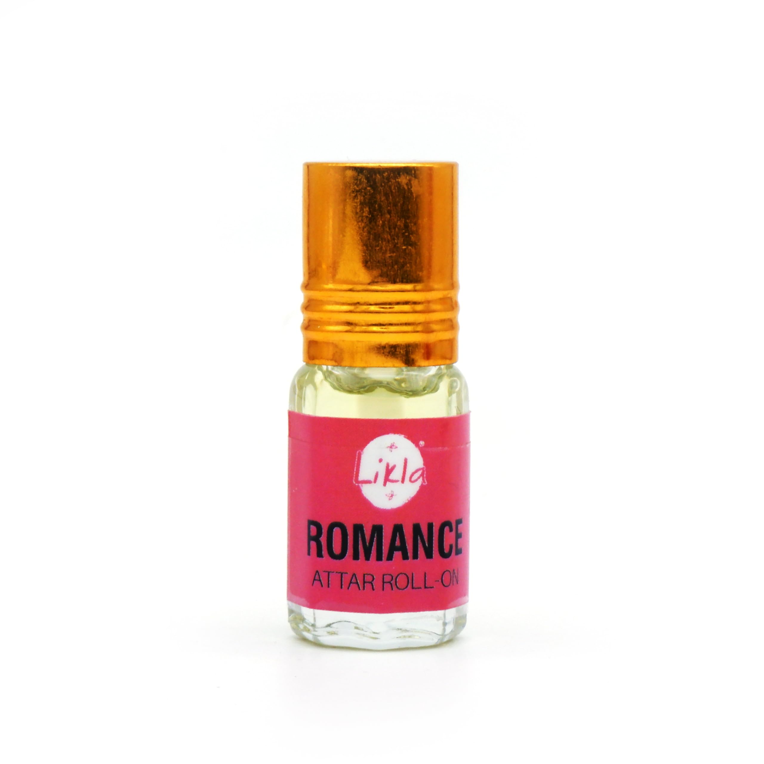 Likla Romance Roll On Attar - Alcohol-Free Perfume Oil for Men & Women | Long-Lasting Luxury Fragrance | 3ml Roll-On Bottle | Perfect for Religious Ceremonies, Daily Wear & Special Occasions