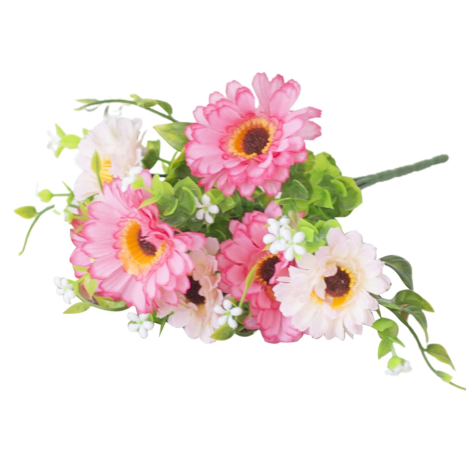 Kasituny Realistic Artificial Chrysanthemum Flowers - Lifelike Fake Flowers for Home & Garden Decor, No Water Needed, Durable Simulation Plants for Indoor/Outdoor Decoration - Perfect for Centerpieces, Wedding Decor, and Office Decorations