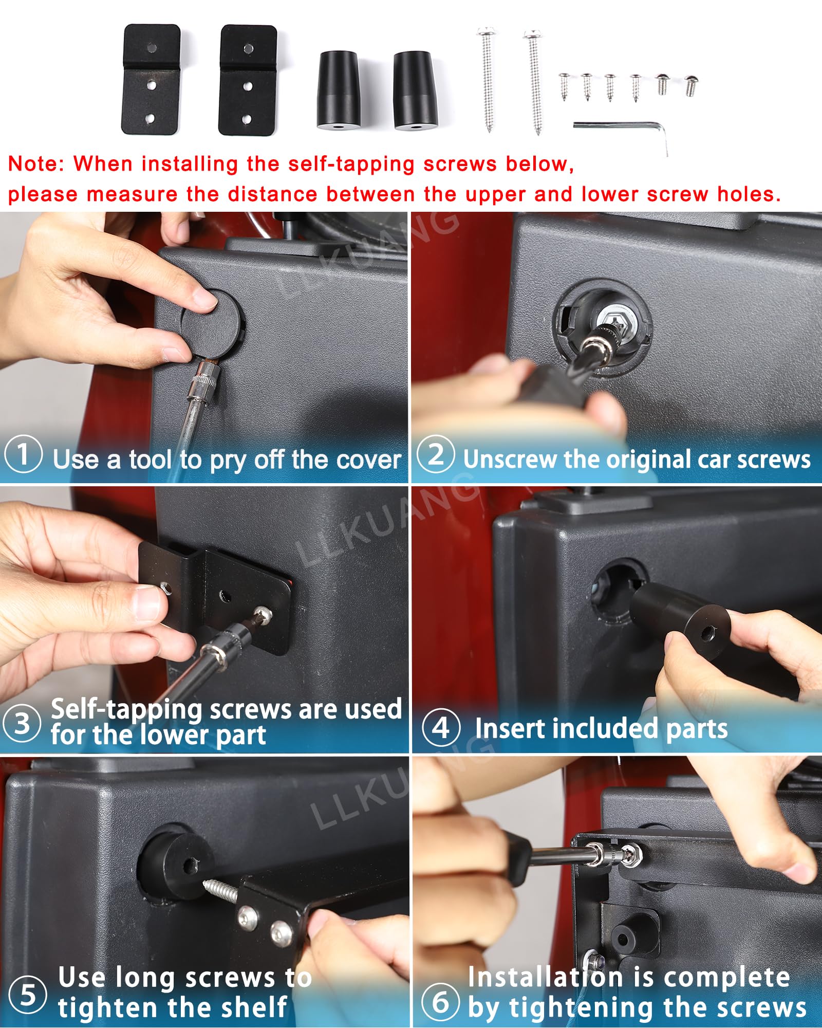 Foldable Alloy Car Trunk Storage Table & Organizer Rack for Toyota FJ Cruiser 2007-2021 - Rear Door Cargo Shelf & Multifunctional Tray - Perfect for Camping, Road Trips & Outdoor Adventures