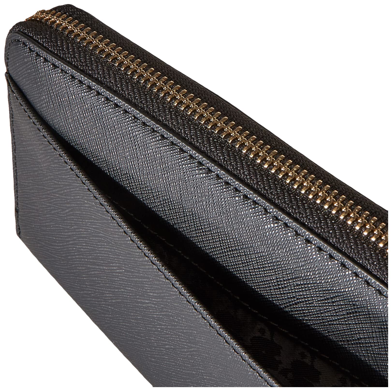 KARL LAGERFELD Paris Maybelle Zip Wallet for Women | Genuine Leather Credit Card Holder & ID Organizer | Perfect for Everyday Use, Travel & Gifts