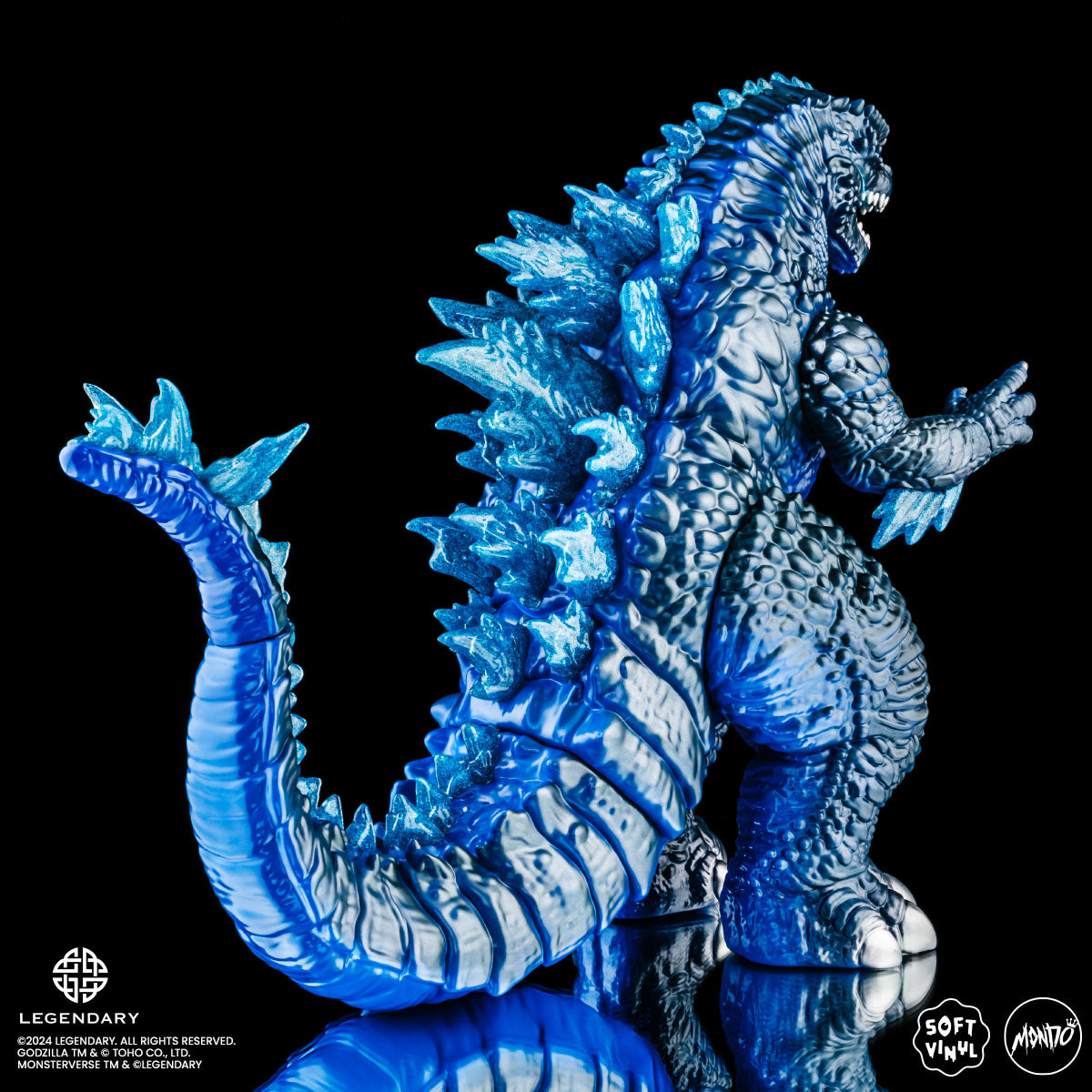 Godzilla x Kong: The New Empire Soft Vinyl Figure - Energized Variant Collectible Toy for Movie Fans & Collectors | Perfect for Display, Gifts, and Anime Conventions