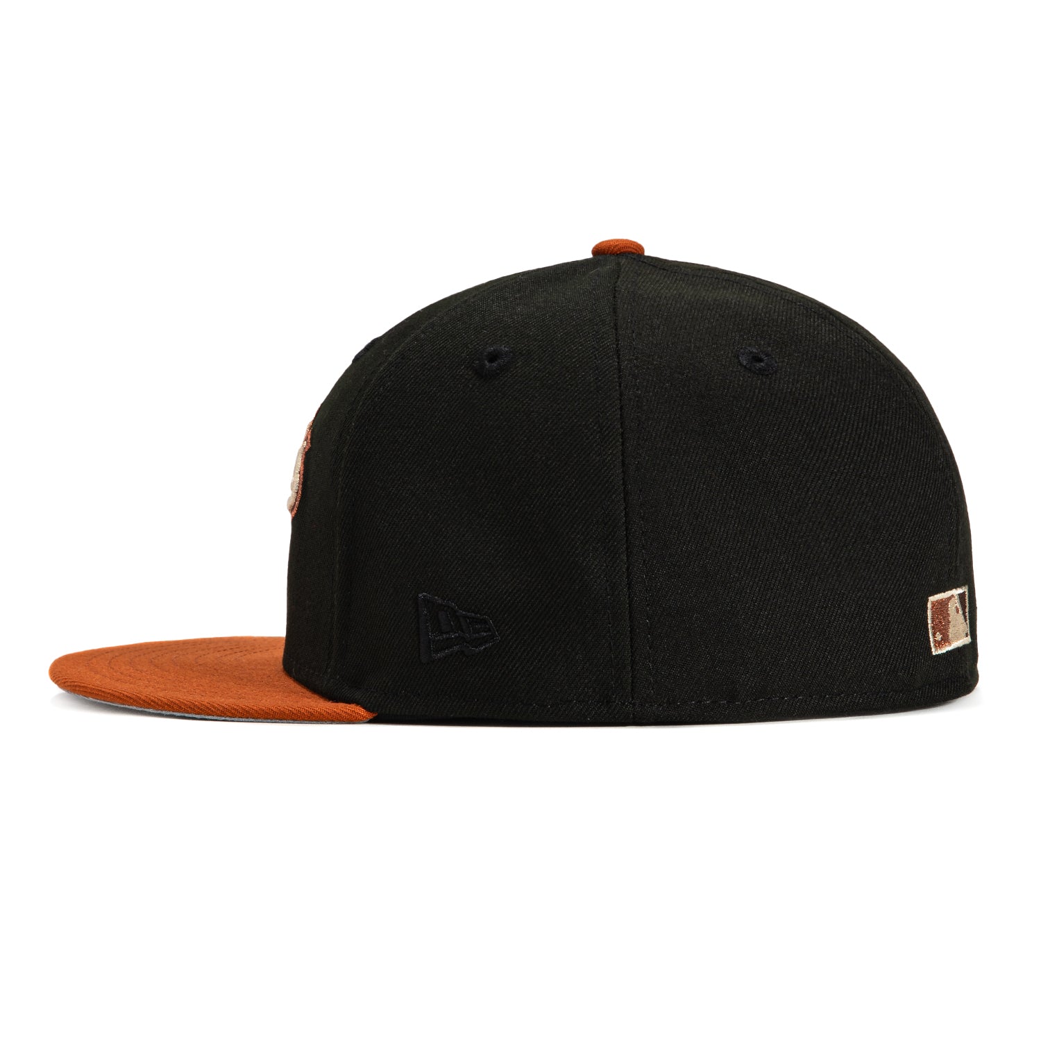 New Era 59Fifty Los Angeles Dodgers 40th Anniversary Stadium Patch Snapback Hat - Black & Burnt Orange - Official MLB Baseball Cap for Men & Women - Perfect for Games, Collecting & Streetwear Fashion
