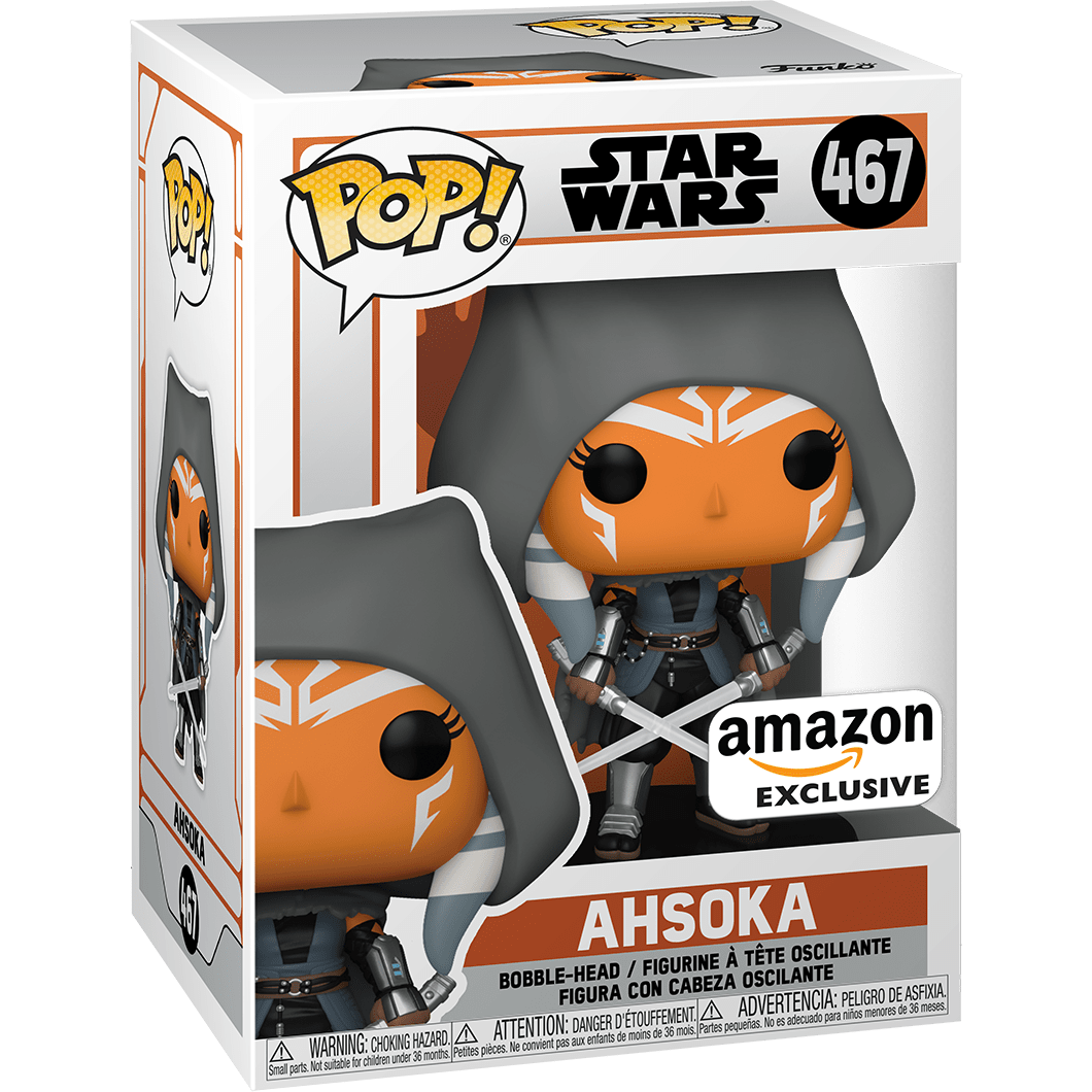 Star Wars Ahsoka Tano Hooded Collectible Figure with Dual Lightsabers – Perfect for Display, Cosplay, and Gift Giving