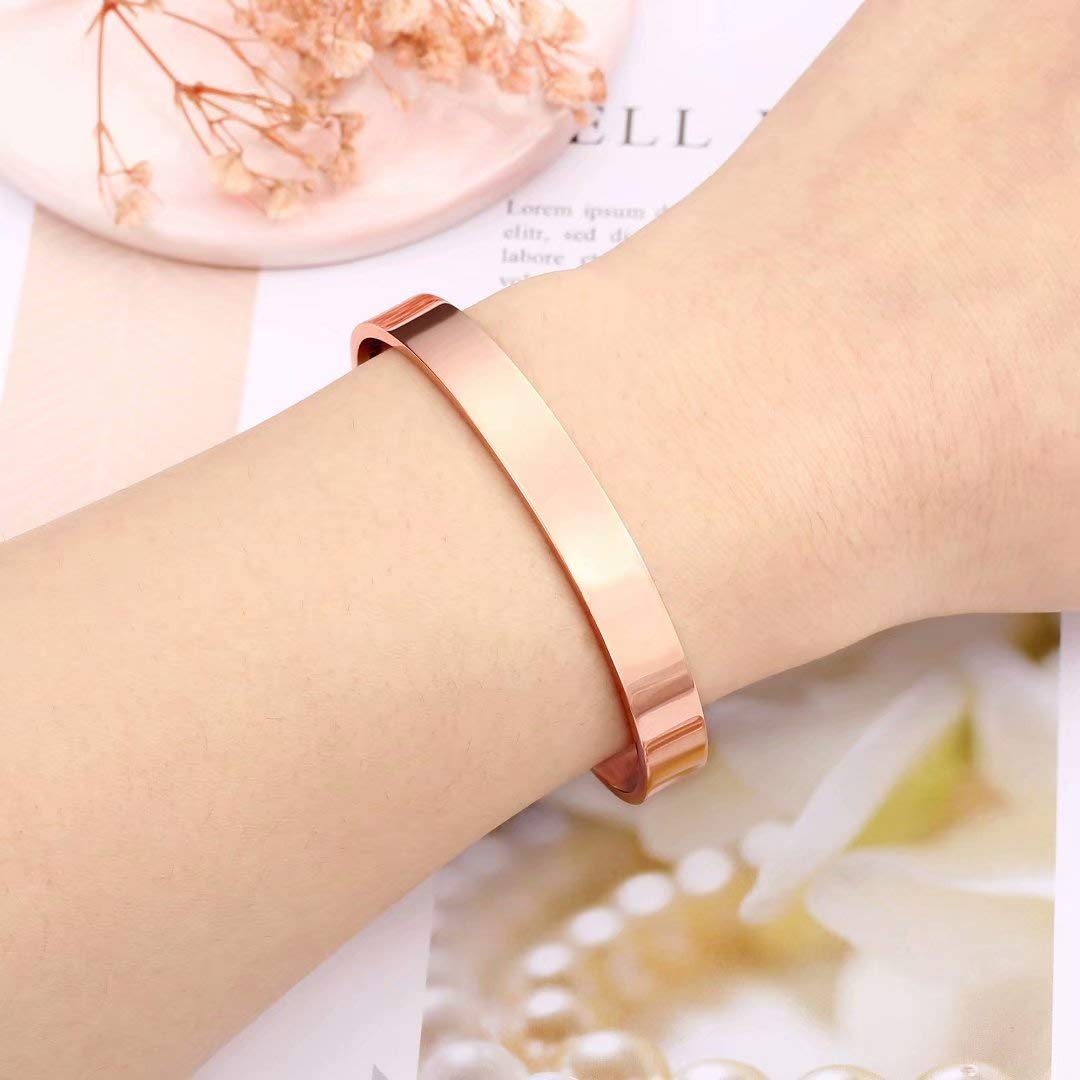 Inspirational Quote Mantra Bracelets for Women & Girls - Funny Motivational Jewelry Gifts for Best Friend, Mom, Daughter, Sister (Birthday, Mother's Day Present) - Comes in Gift Box | Perfect for Daily Wear, Special Occasions & Thoughtful Gifting