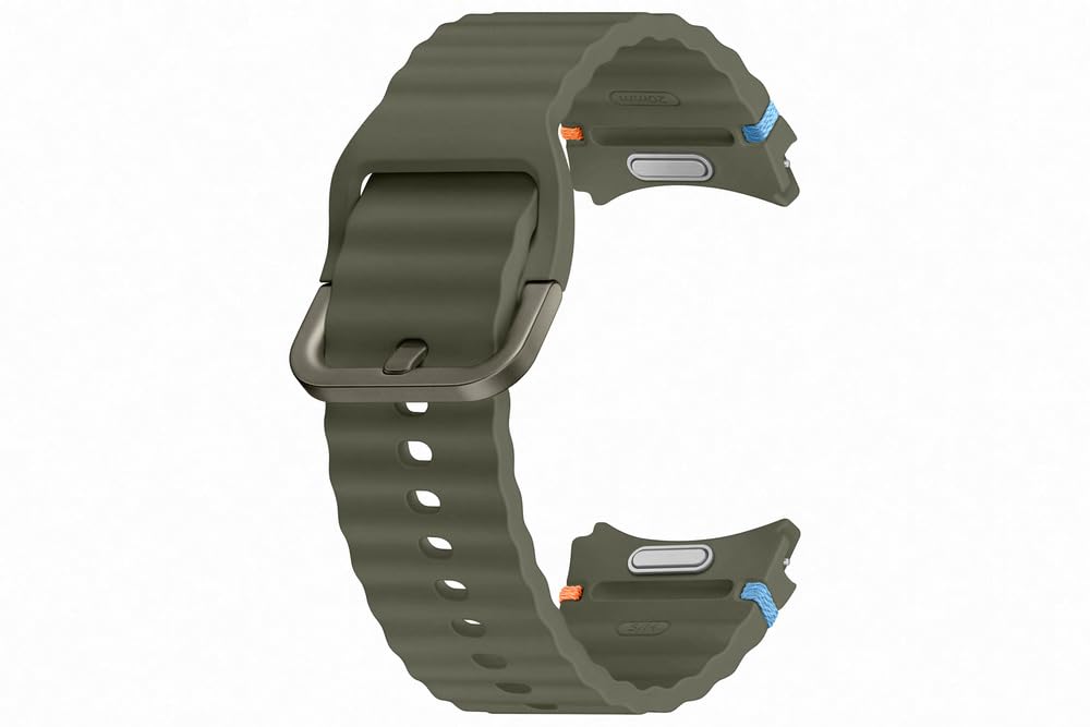 Samsung Galaxy Watch7 Sport Band Small/Medium - Green Strap for Active Lifestyle | Fitness Tracker Compatible | Swimming, Running & Workout Accessory
