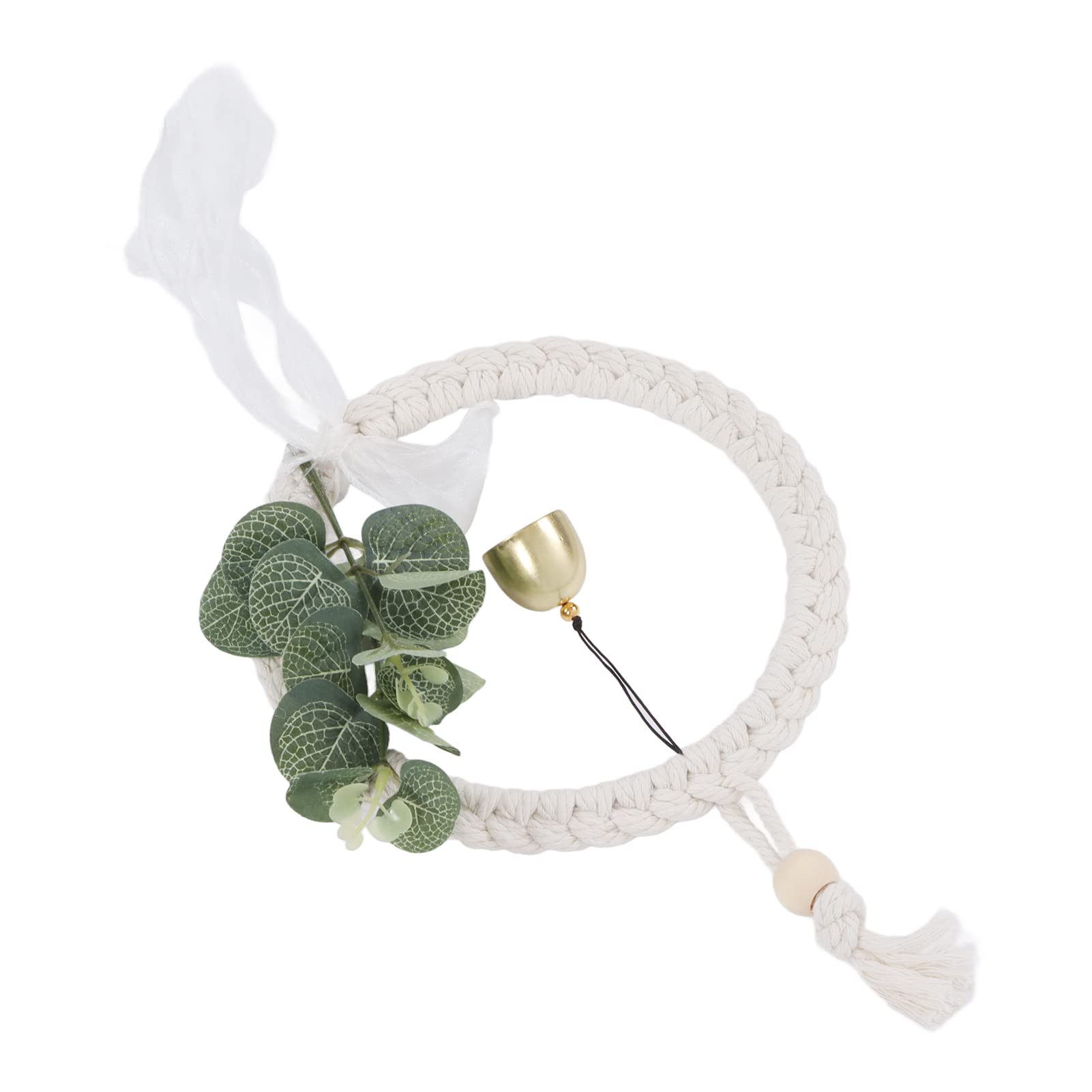 FUWE Hand-Knotted Rope Plant Hanger - Natural Odorless Macrame Hanging Basket for Indoor & Outdoor Plants | Perfect for Garden, Bedroom, Kids Room & Boho Home Decor
