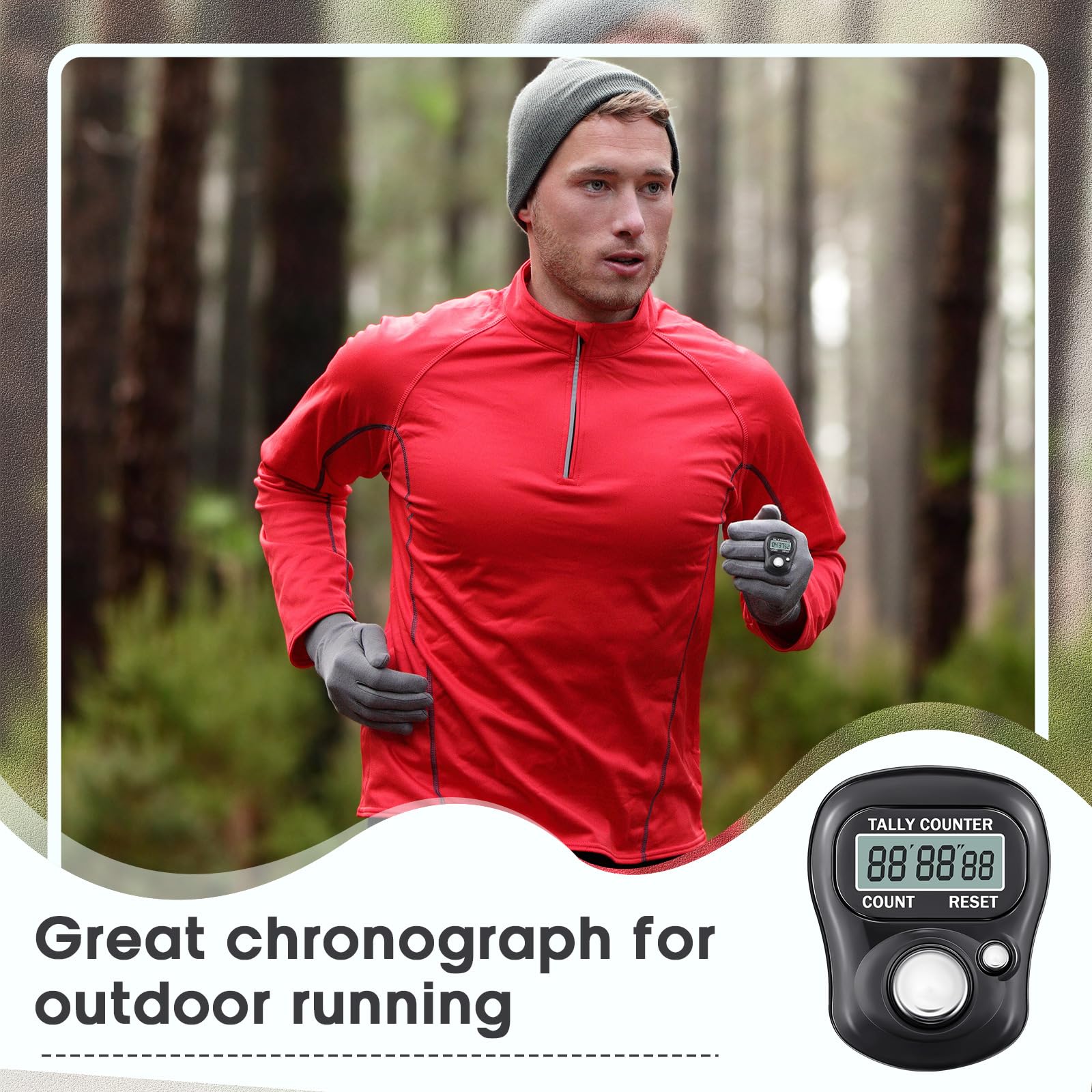 30 Pack Digital Finger Stopwatches - Compact Silent Ring Timer with Clear Display for Running, Swimming & Sports Training - Bulk Stopwatch Set for Coaches, Adults & Kids - Perfect for Track Meets, Swim Practice & Fitness Workouts