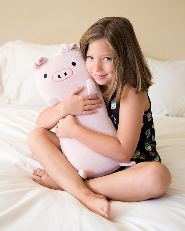 Memory Foam Pig Themed Pillow - Wilbur The Pig | Ultra Soft & Supportive | Perfect for Kids' Rooms, Nursery Decor & Gifts