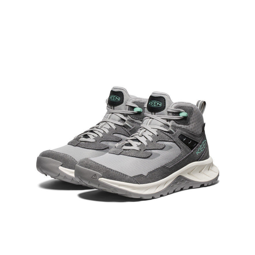 Women's High-Trail Waterproof Hiking Boots - Lightweight Alloy & Lichen Color for Outdoor Adventures | Perfect for Hiking, Camping, and Mountain Trekking