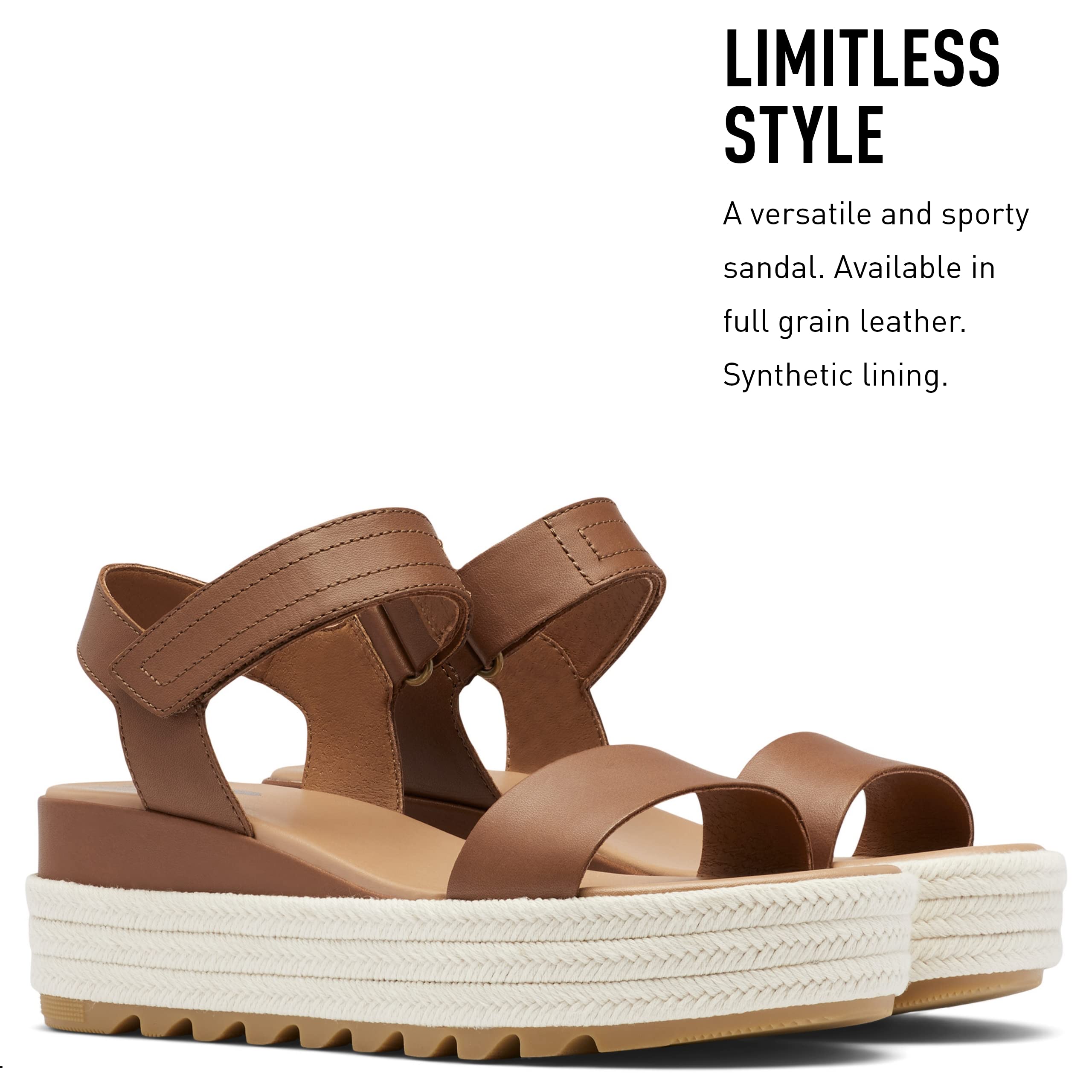 Sorel Women's Cameron Flatform Sandals - Comfortable Summer Slide Sandals for Women with Arch Support | Perfect for Beach, Poolside & Casual Outings