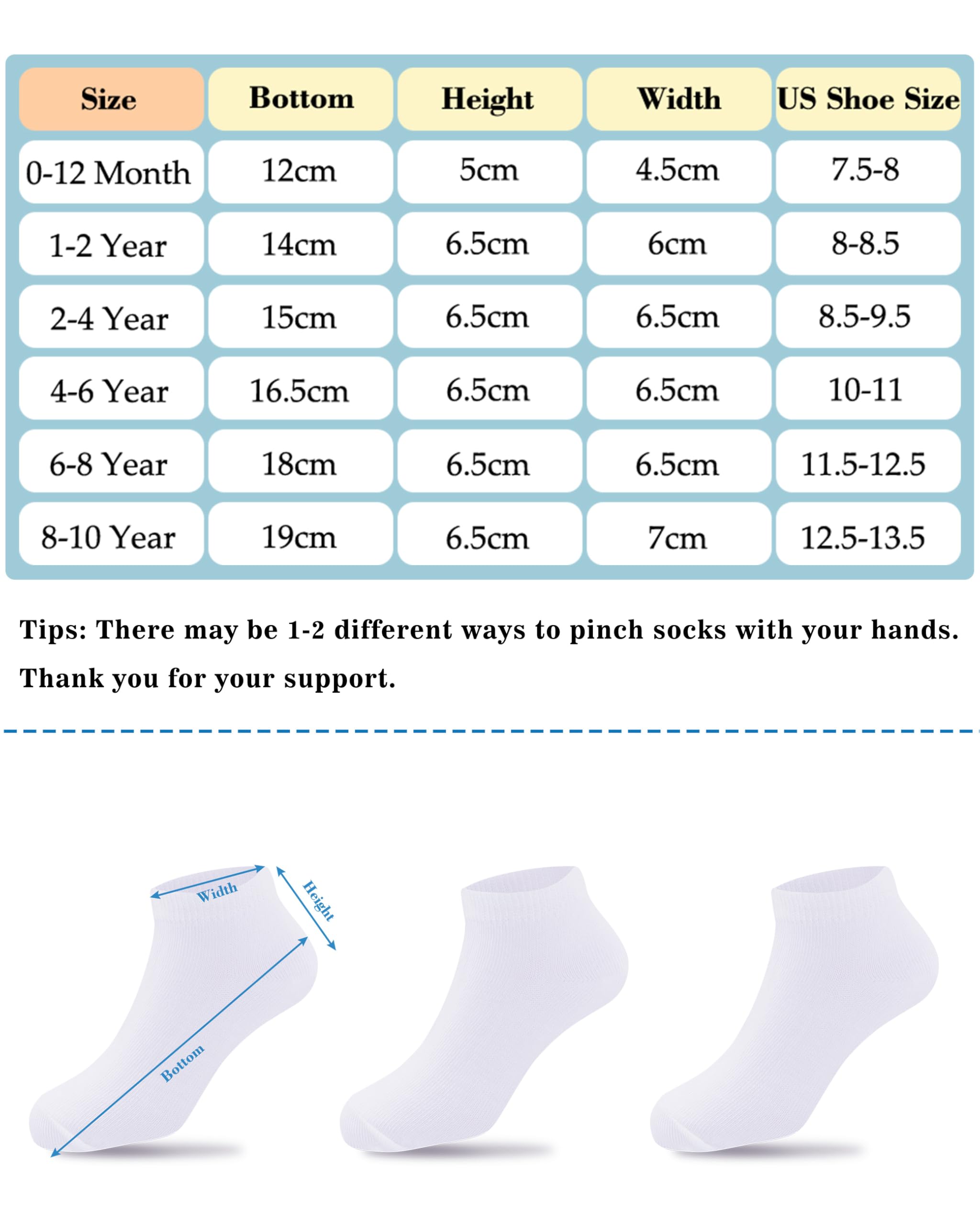 **Duufin 25 Pairs Toddler Ankle Socks - Low Cut Half Cushion Socks for Boys & Girls - Soft & Breathable for Play, School & Daily Wear**