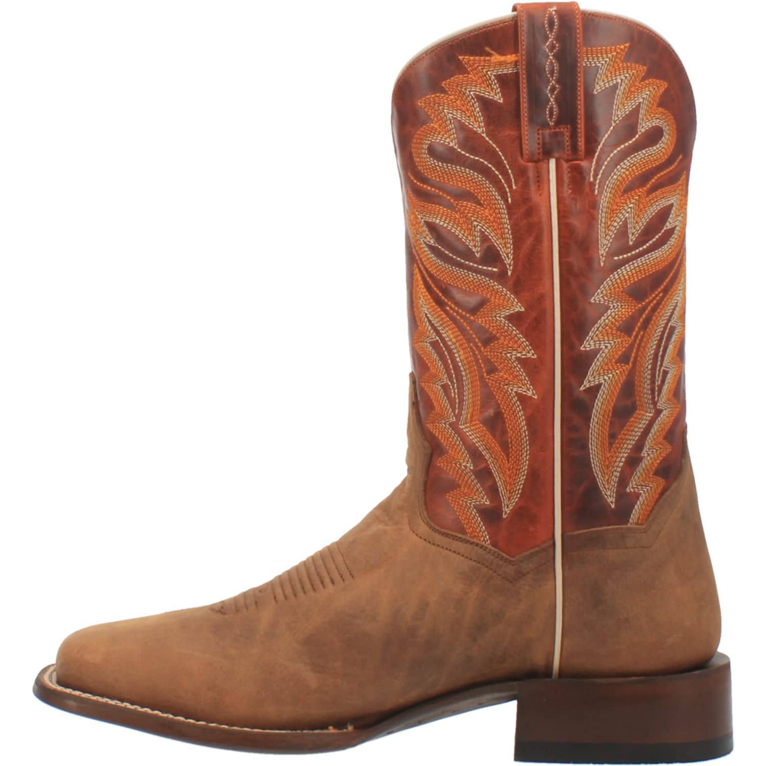 Dan Post Men's Western Boots for Cowboy & Riding - Dp4954 Wide Square Toe Comfortable Work Boots - Perfect for Ranch, Rodeo & Outdoor Activities