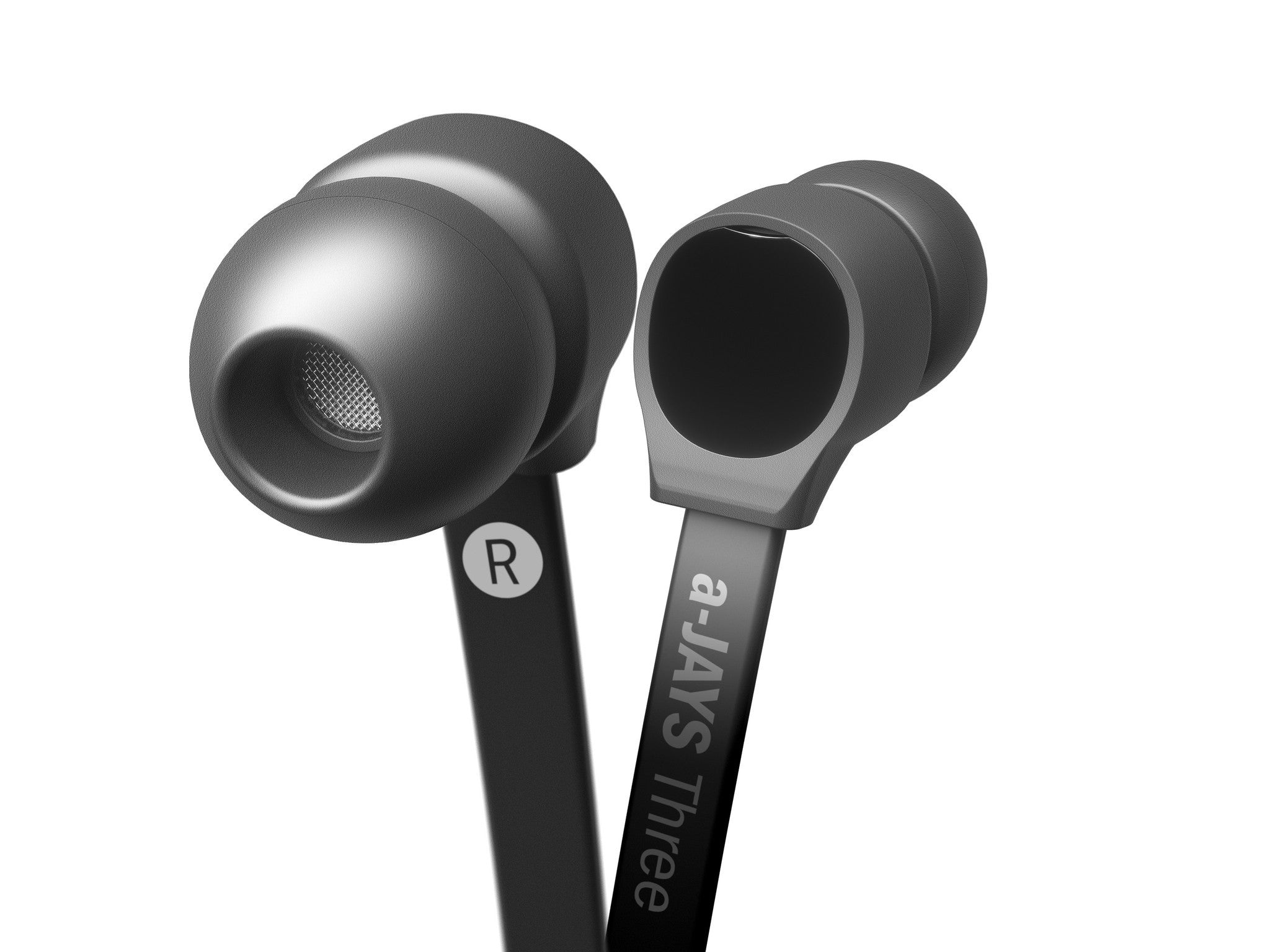 JAYS Three Wireless Earbuds - Bluetooth 5.0 in-Ear Headphones with Noise Cancellation, 24H Playtime, IPX7 Waterproof for Running, Gym, Workout & Travel