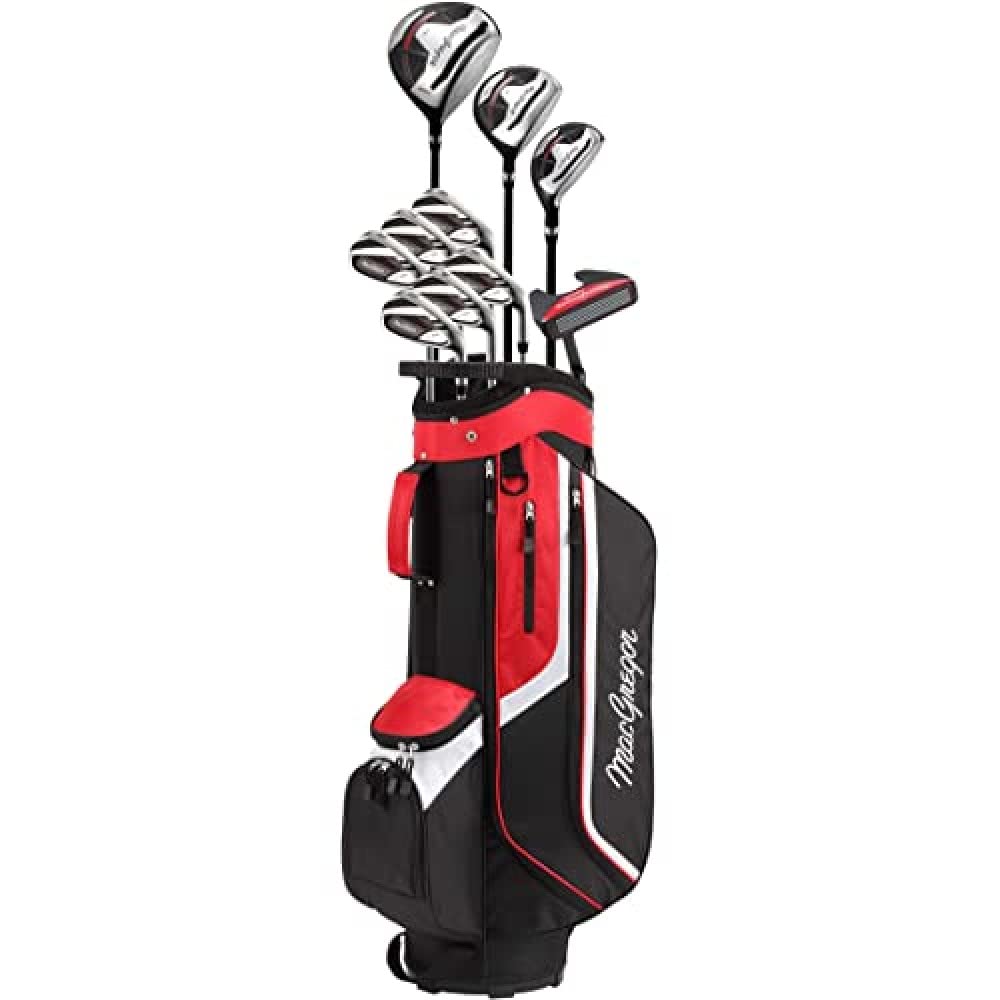 **MacGregor Golf CG3000 Complete Golf Club Set with Bag for Men & Women – Perfect for Beginners & Intermediate Players on the Course**